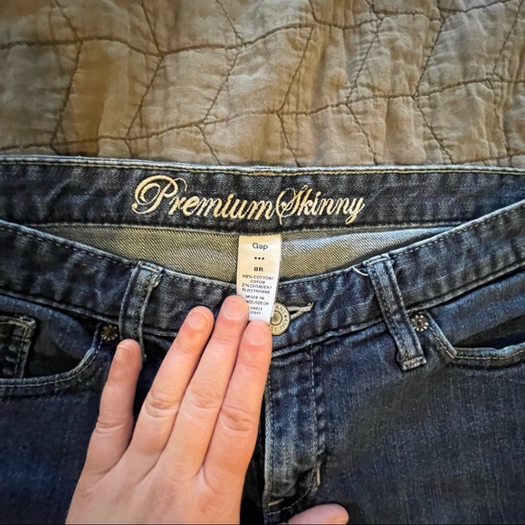 Gap Premium Skinny Jeans, 8R - Picture 2 of 5